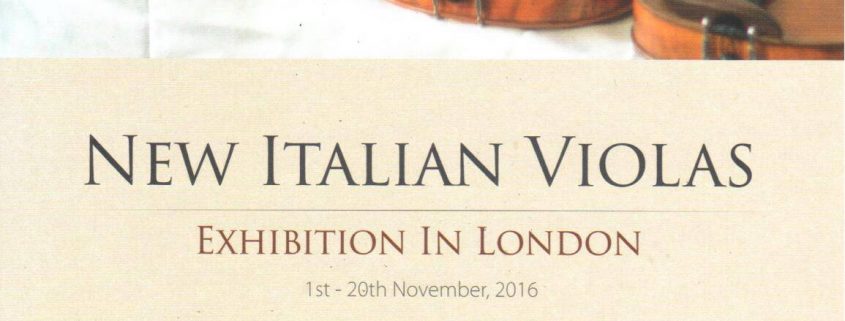 Viola exhibition - London
